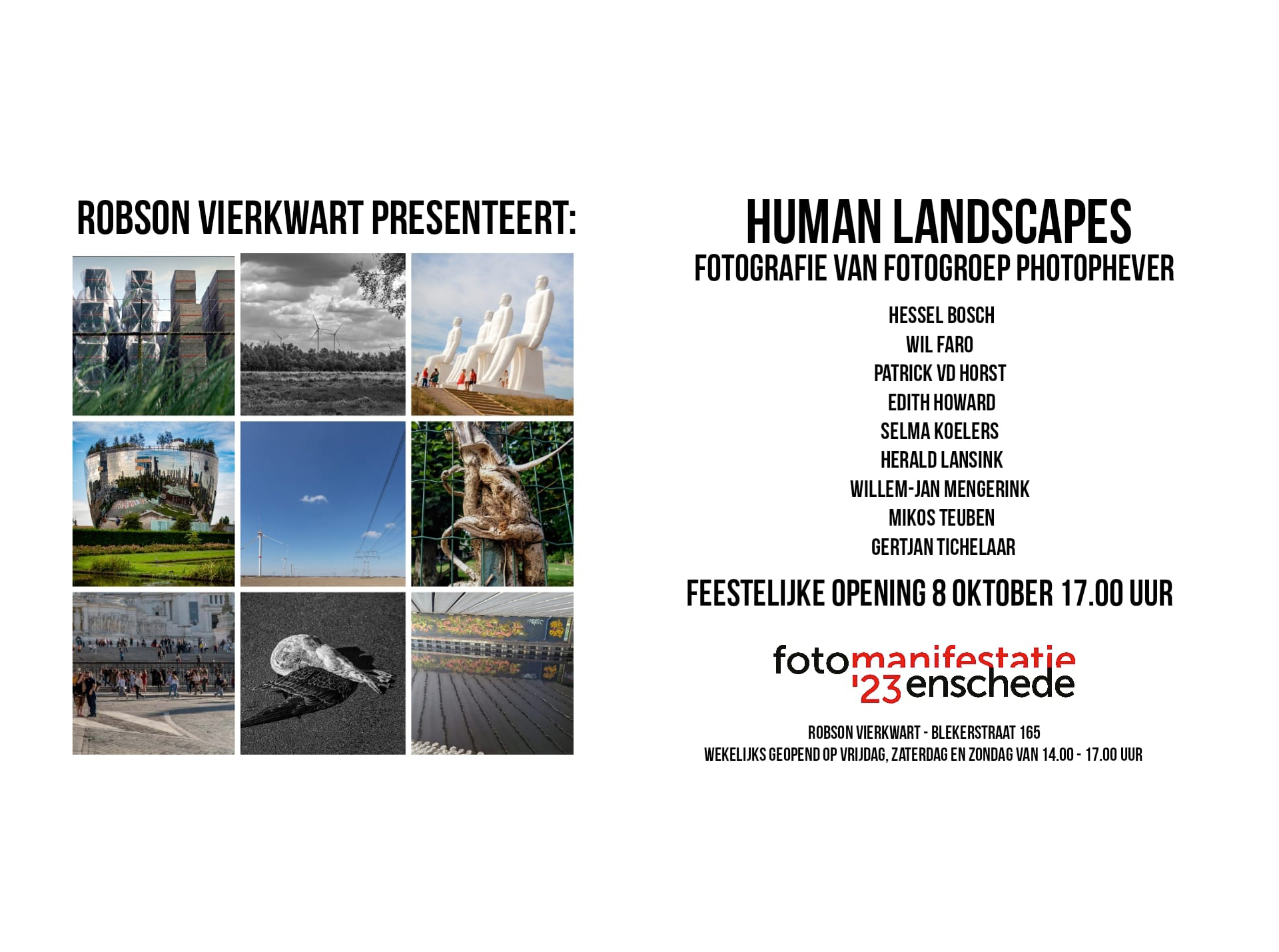‘Human Landscapes’ – Fotomanifestatie Enschede